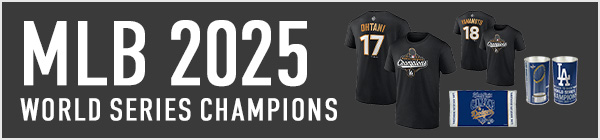 MLB 2025 WORLD SERIES CHAMPIONS 公式グッズ(2025/11/17予約開始）