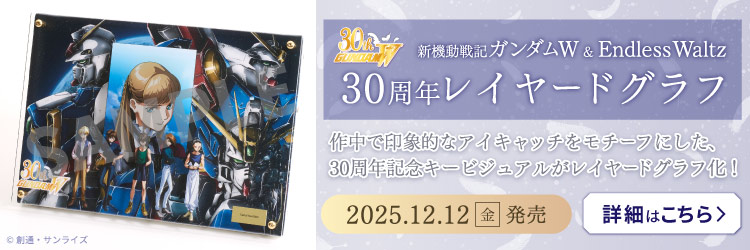 『新機動戦記ガンダムＷ＆Endless Waltz』　30周年レイヤードグラフ(R)