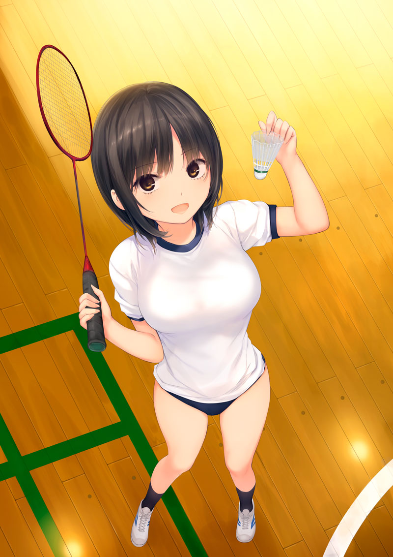 バドミントン青山さん