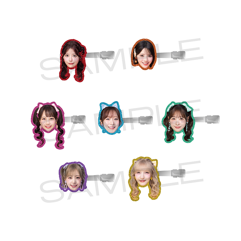 ランダム前髪クリップ