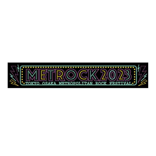 【METROCK2023】マフラータオル BLACK