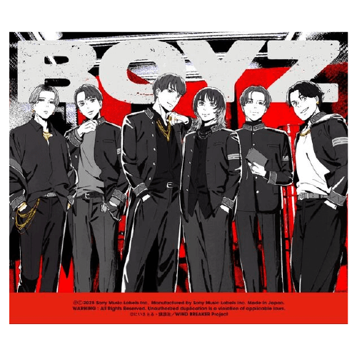 SixTONES／BOYZ（初回盤A／CD＋DVD）（外付特典なし）