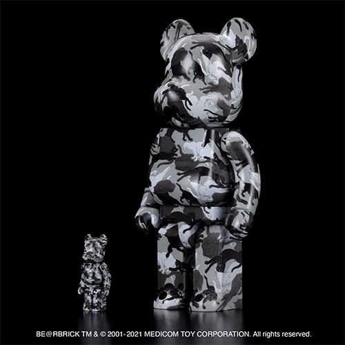 SPACE SHUTTLE BE@RBRICK 100% & 400% SET LAUNCH Ver.