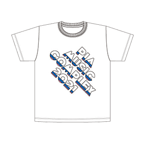 PIA MUSIC COMPLEX 2021　オフィシャルロゴTシャツ ホワイト