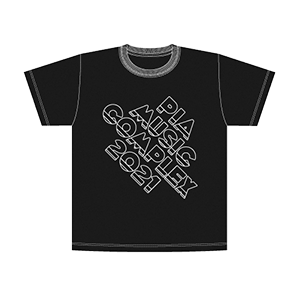 PIA MUSIC COMPLEX 2021　オフィシャルロゴTシャツ ブラック