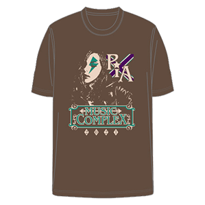PIA MUSIC COMPLEX 2021　PIA Girl Tシャツ ブラウン