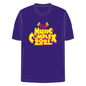 PIA MUSIC COMPLEX 2021　WING Tシャツ パープル