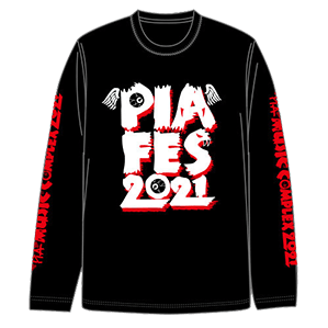 PIA MUSIC COMPLEX 2021　WING ロングスリーブTシャツ ブラック