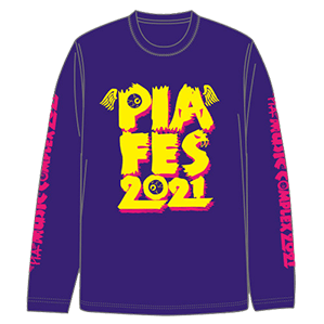 PIA MUSIC COMPLEX 2021　WING ロングスリーブTシャツ パープル
