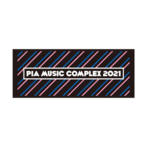 PIA MUSIC COMPLEX 2021　オフィシャルロゴフェイスタオル ブラック