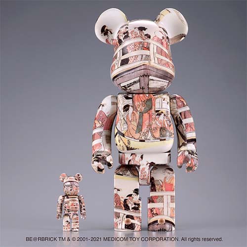 BE@RBRICK 喜多川歌麿「両国橋の上下」 100% ＆ 400% 抽選販売｜セブンネットショッピング