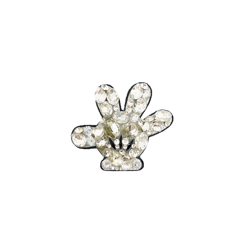 Bijou Brooch Mickey Mouse Hand S