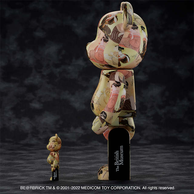 The British Museum BE@RBRICK KITAGAWA UTAMARO 「Tōji zensei bijin-zoroi」  100% u0026 400%抽選販売