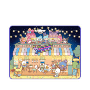 セブンネットショッピング×ポムポムプリンカフェ ナイトパーティー　オリジナルナイトデザイングッズ