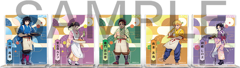 背景付アクリルスタンドジオラマコンプリートセット（全5種）