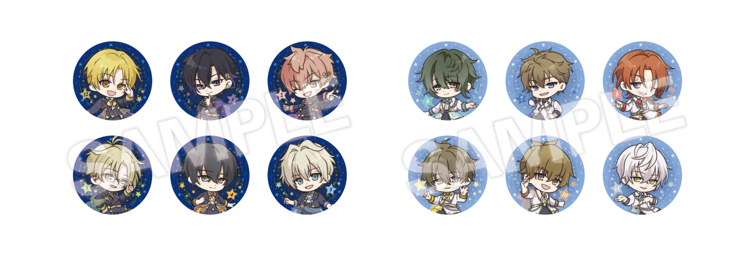 トレーディングホログラム缶バッジ