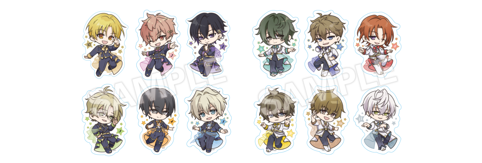 ダイカットステッカーセット（18枚セット）