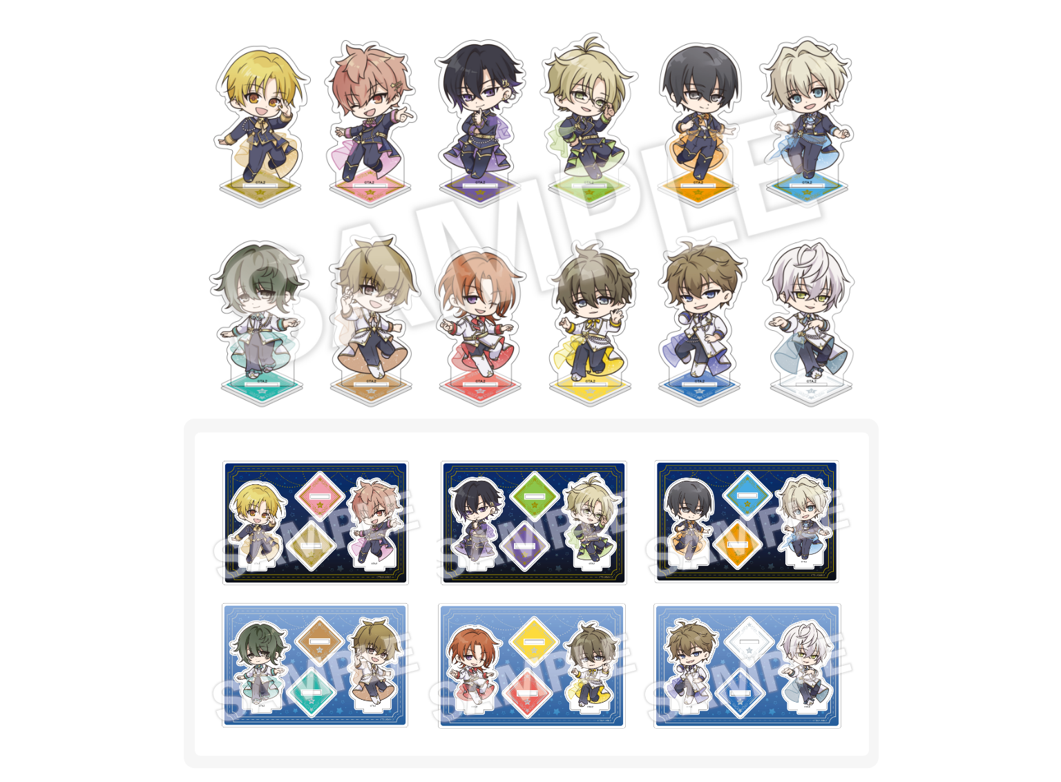 ミニキャラアクリルスタンド