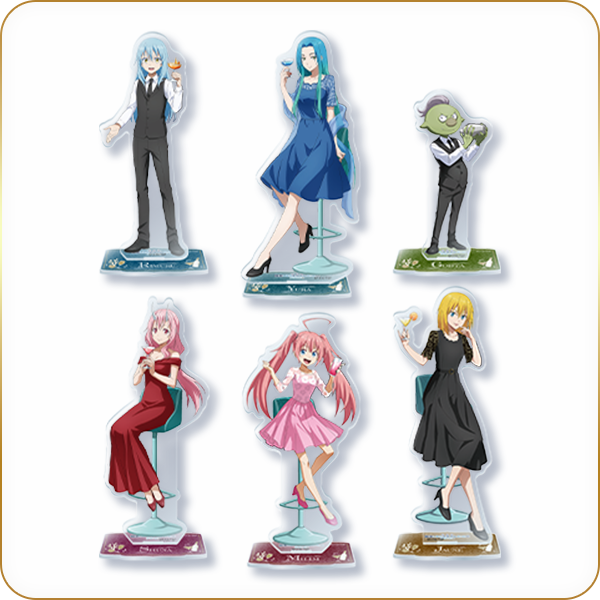 「劇場版 転生したらスライムだった件 蒼海の涙編」アクリルスタンド（6種）