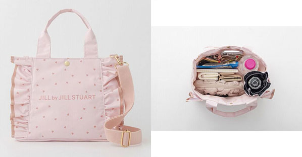 JILL by JILL STUART BOOK ハートフリルバッグ PINK ver. (宝島社ブランドムック)