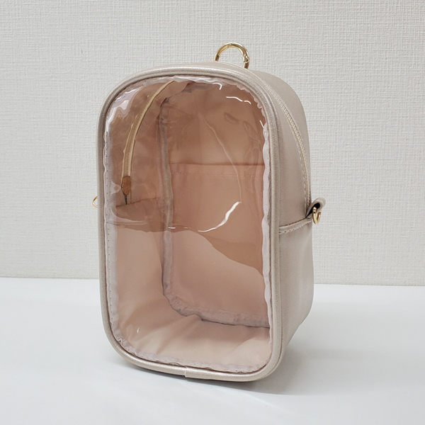 ハゴロモ　見せぬいポーチM＋(シャンパンゴールド)