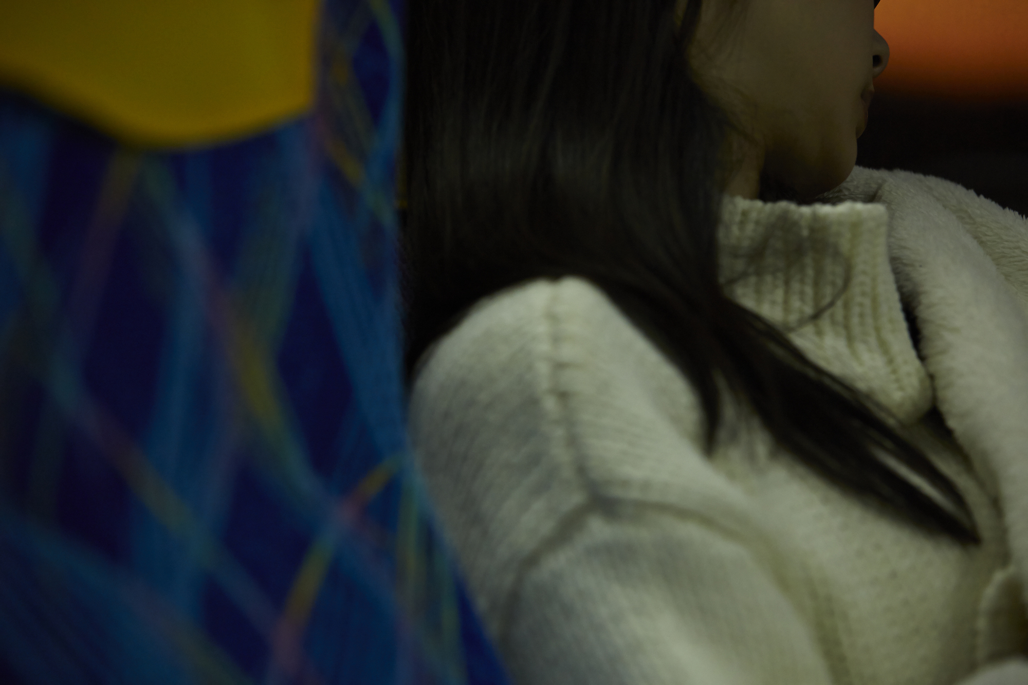 夜行バス車内
