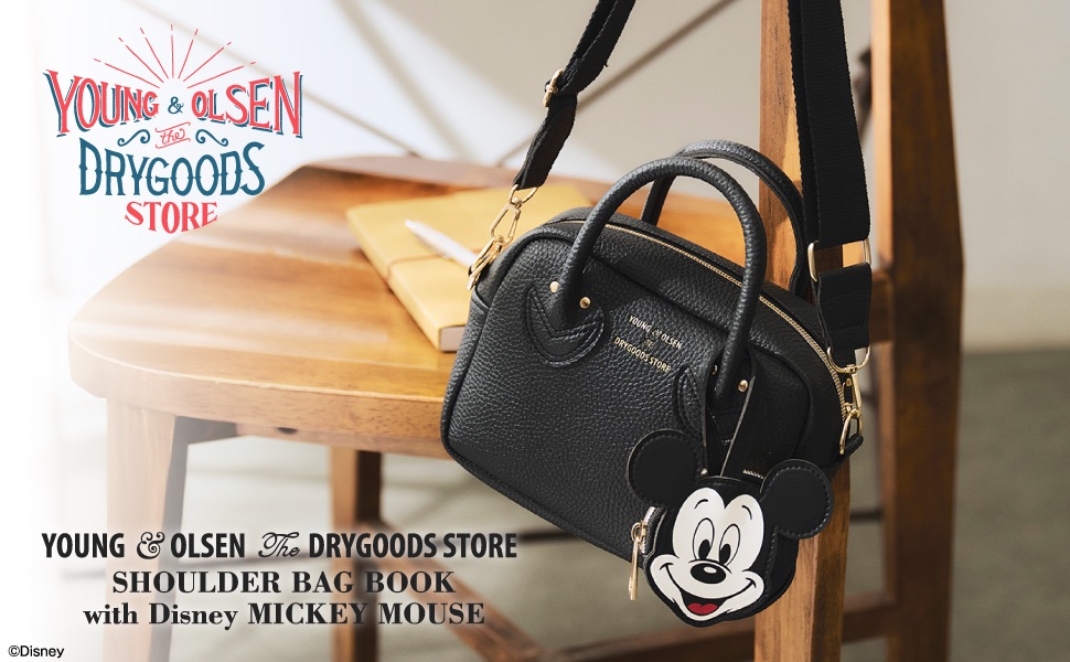 ショルダーバッグ レザー 斜めがけ 2WAY ヤングアンドオルセン ディズニー sweet presents YOUNG & OLSEN The DRYGOODS STORE SHOULDER BAG BOOK