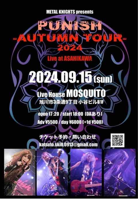 PUNISH アーティスト特設サイト｜最新情報 / リリース情報 / ライヴ