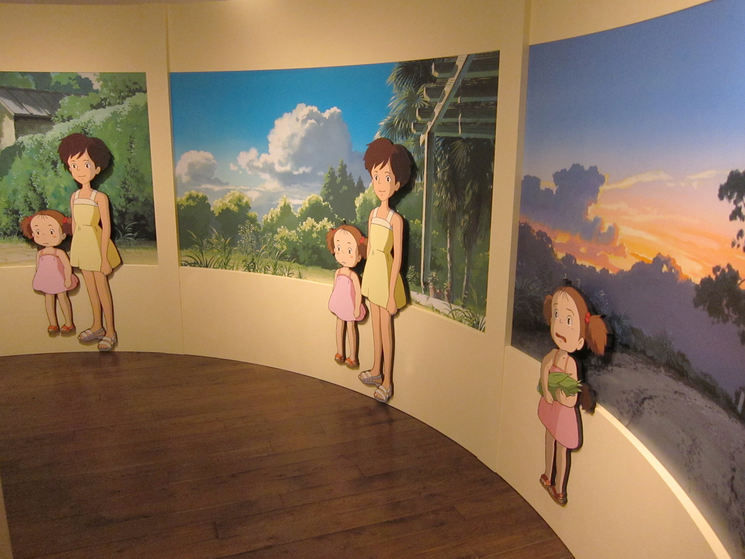 三鷹の森ジブリ美術館 企画展示「映画を塗る仕事」展の様子をご