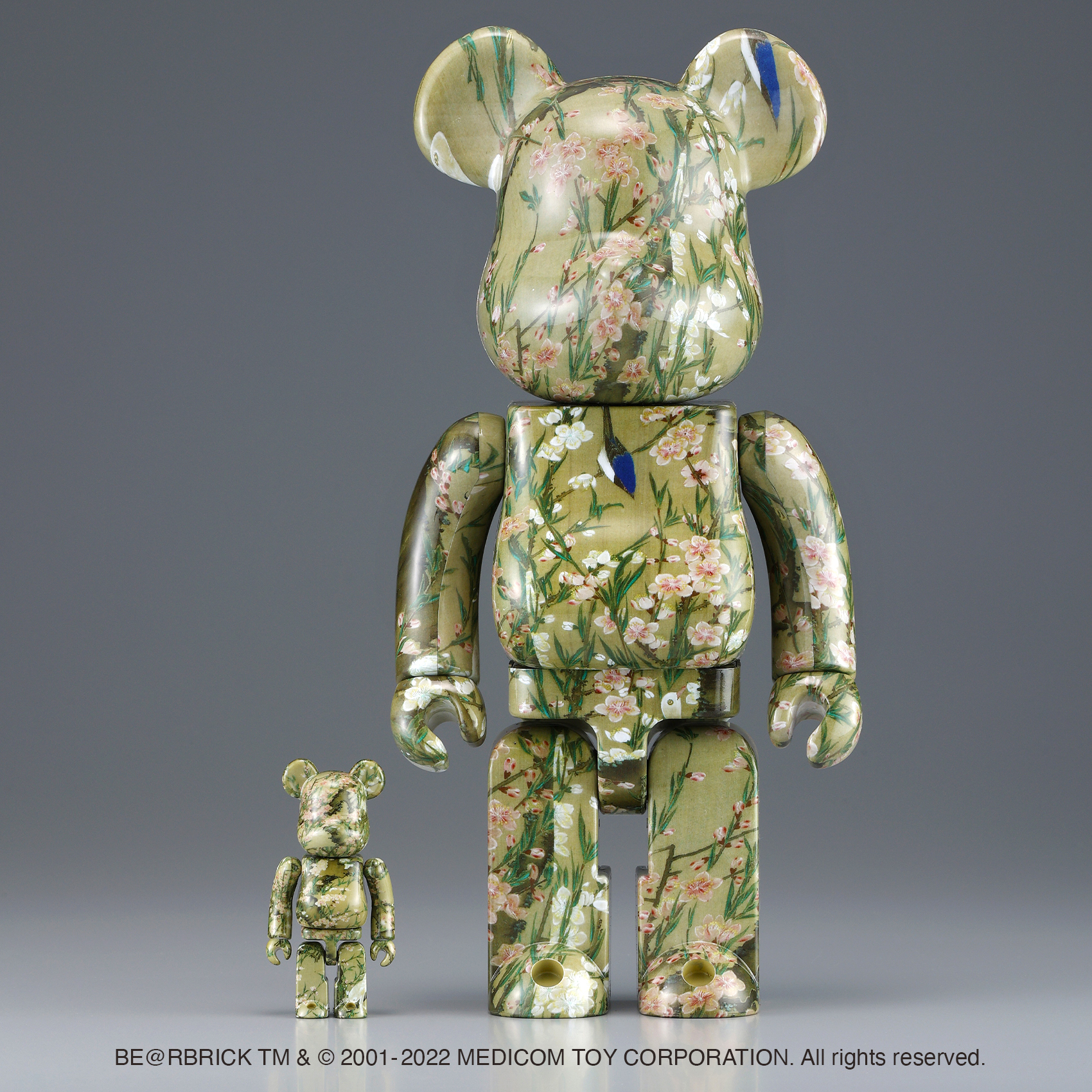 BE@RBRICK 伊藤若冲「群鶏図」 100% ＆ 400%