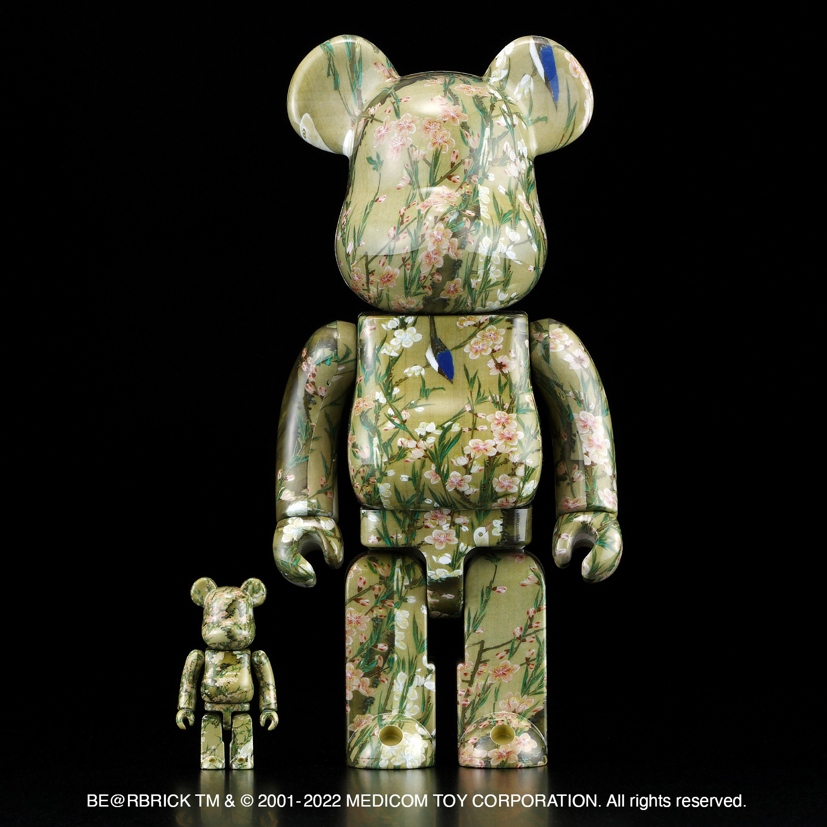 BE@RBRICK 伊藤若冲「群鶏図」100% & 400%