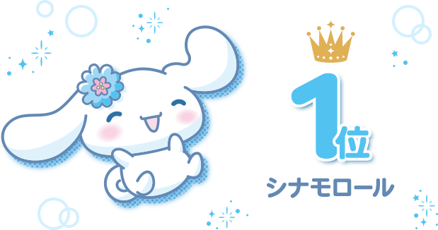 2022年サンリオキャラクター大賞～みんなで色とりどりの笑顔を咲かそう～