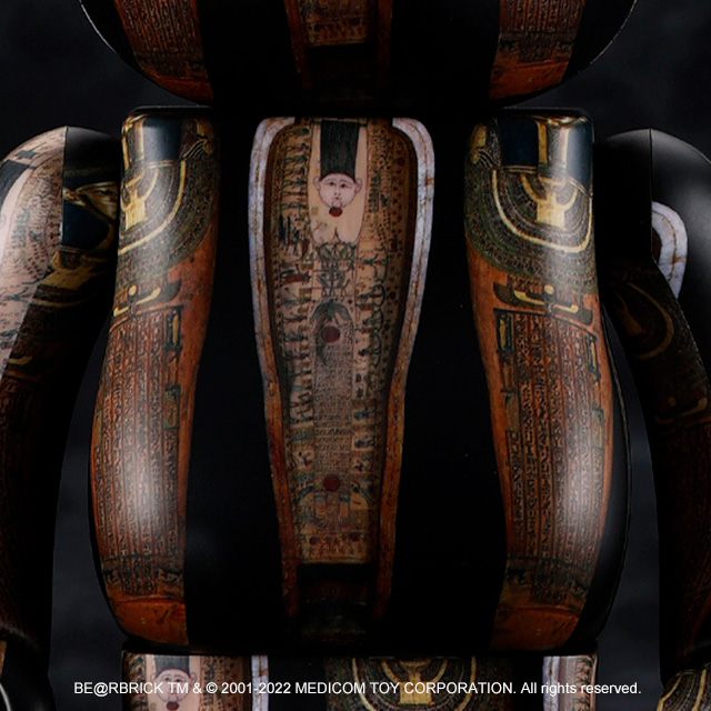 The British Museum BE@RBRICK「Coffin of Hornedjitef」 100% & 400 