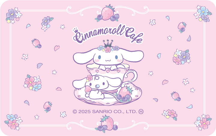 シナモロールカフェコラボグッズ