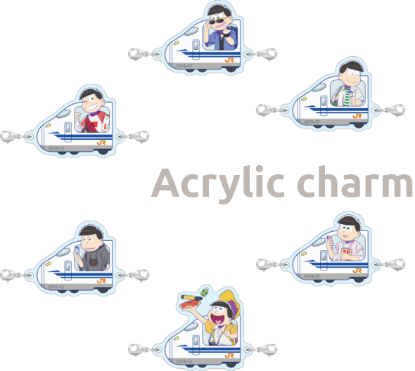 Acrylic charm