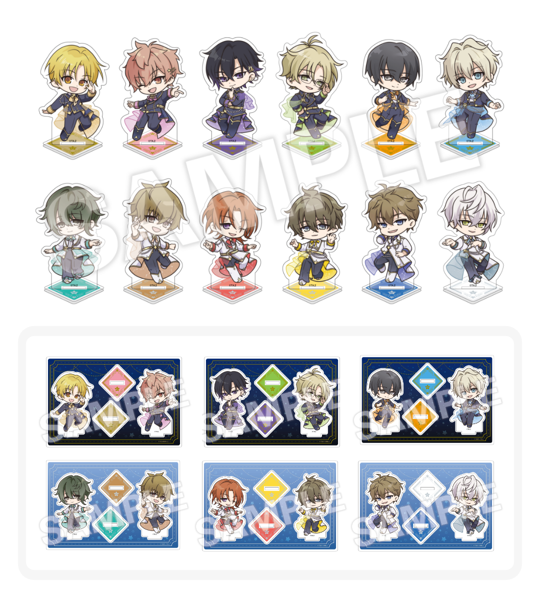 ミニキャラアクリルスタンド