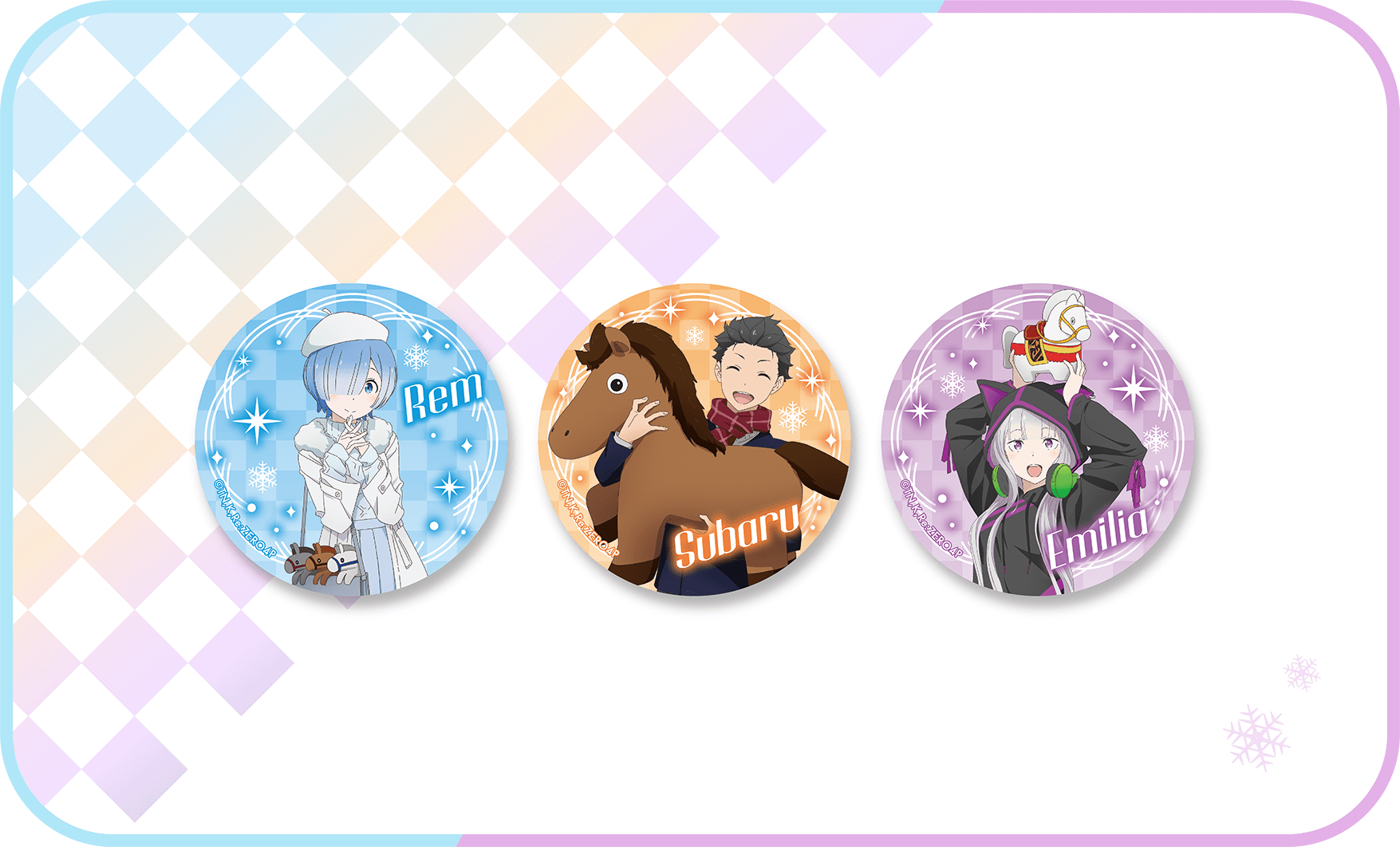 TOPPA!!! BASE×Re:ゼロから始める異世界生活 セブンネット限定グッズ