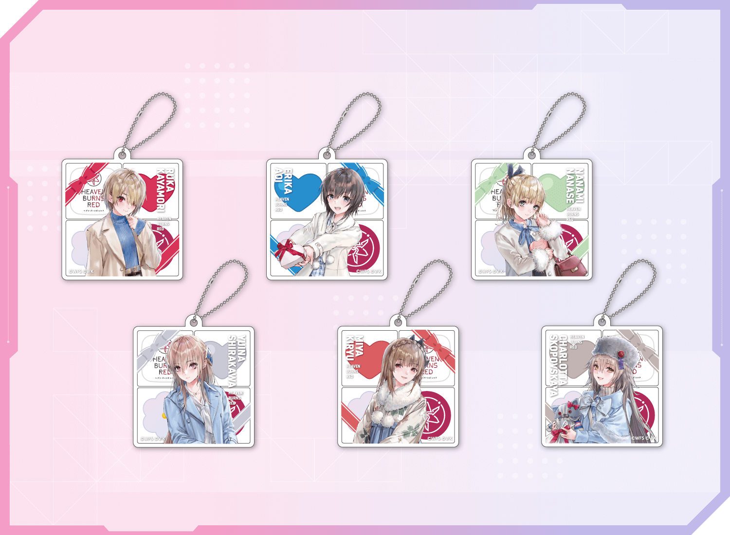 TOPPA!!! BASE×ヘブンバーンズレッド セブンネット限定グッズ