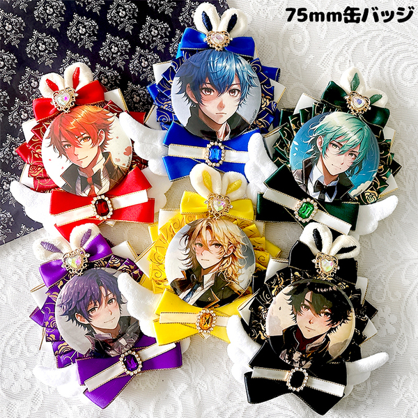 プロセカ WL 35 B 缶バッジ 痛バ 瑞希 アンドシュエット ロゼット