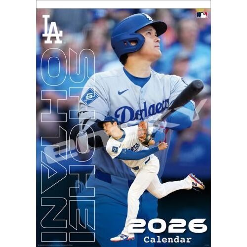 大谷翔平　2026年カレンダー