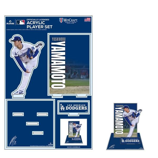 Wincraft ロサンゼルス・ドジャース 山本由伸 アクリルスタンド