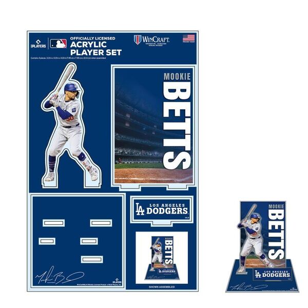 Wincraft ロサンゼルス・ドジャース ムーキー・ベッツ アクリルスタンド