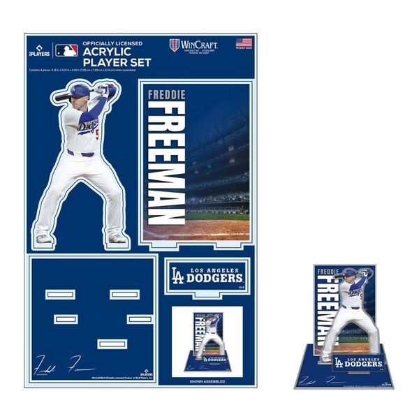 Wincraft ロサンゼルス・ドジャース フレディ・フリーマン アクリルスタンド