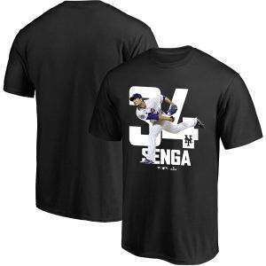 ニューヨーク・メッツ 千賀滉大　グラフィック＆ナンバーTシャツ