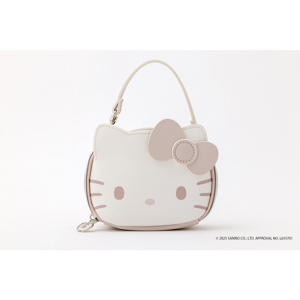HELLO KITTY × BRILMY リップが縦に収納できる ズボラに優しいミニコスメポーチ BOOK PALE PINK ver. SPECIAL PACKAGE