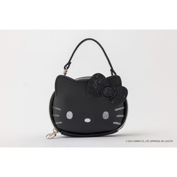 HELLO KITTY × BRILMY リップが縦に収納できる ズボラに優しいミニコスメポーチ BOOK BLACK ver. SPECIAL PACKAGE