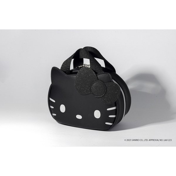 HELLO KITTY × BRILMY 中身が見えて時短がかなう ズボラに優しいコスメポーチ BOOK BLACK ver. SPECIAL PACKAGE