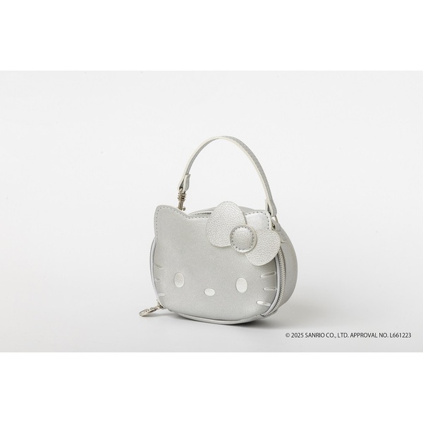 HELLO KITTY × BRILMY リップが縦に収納できる ズボラに優しいミニコスメポーチ BOOK SILVER ver. SPECIAL PACKAGE