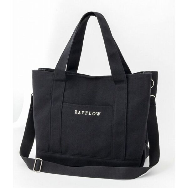 BAYFLOW 収納5ポケット LOGO TOTEBAG BOOK BIG