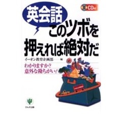 英会話このツボを押えれば絶対だ　わかりますか？意外な勘ちがい！
